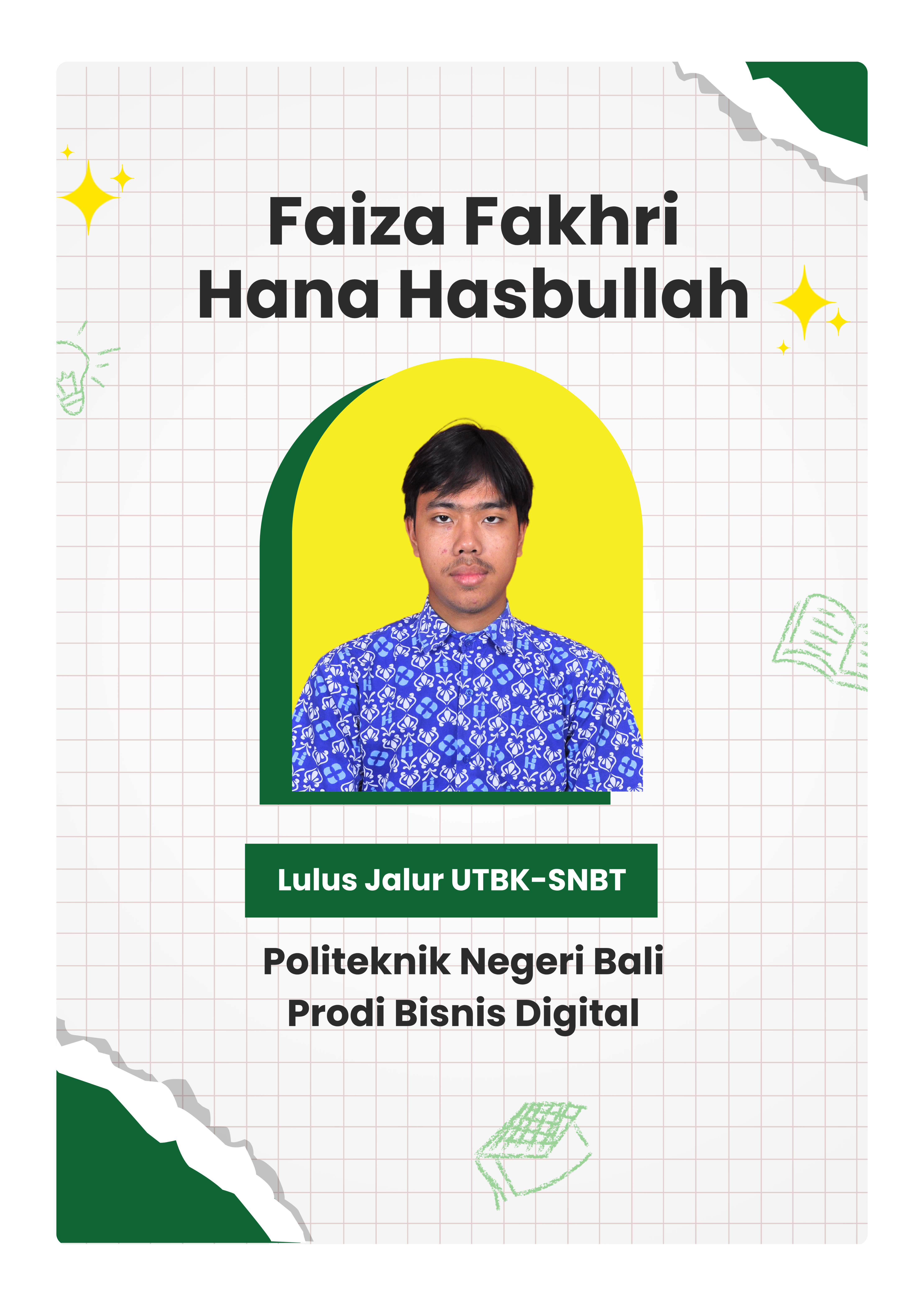 Faiza Fakhri Hana Hasbullah - Politeknik Negeri Bali - Prodi Bisnis Digital